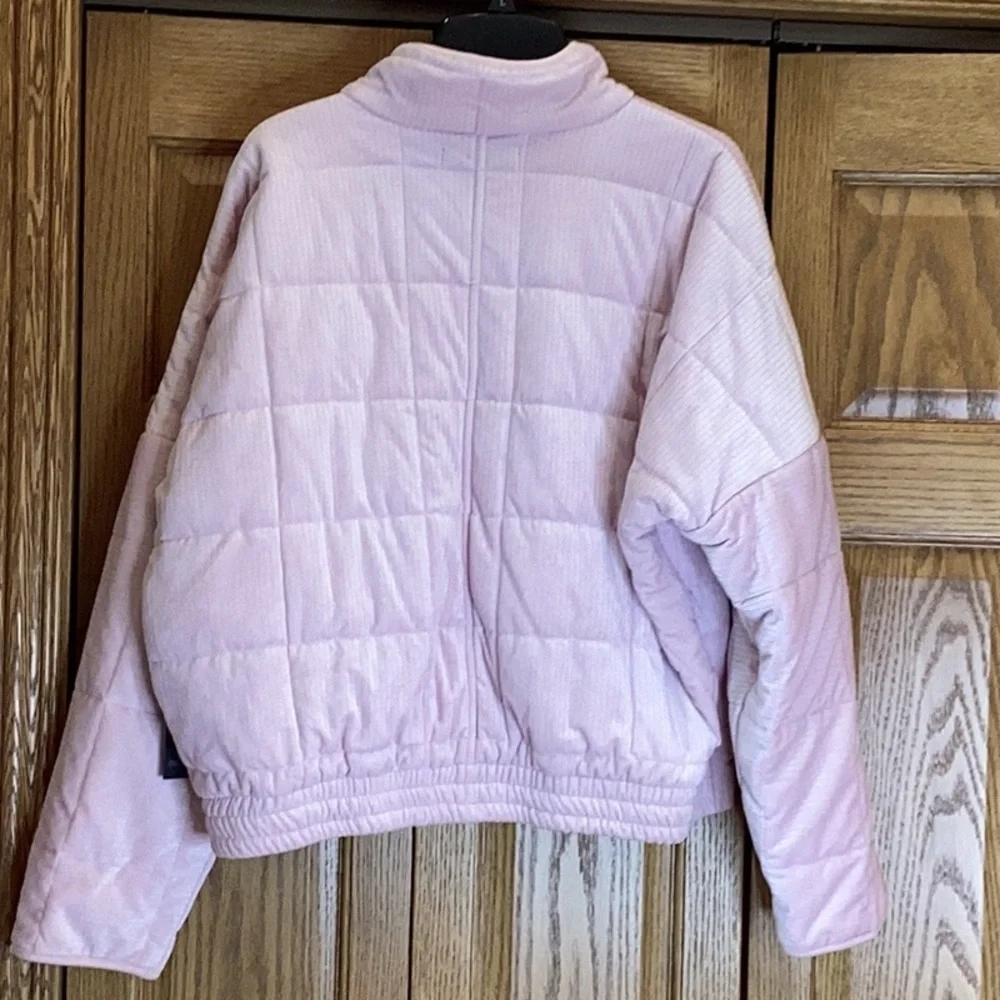 Forever 21 super soft Pink Quilted Jacket. Women’s size large, ❗️NEW with tags - Picture 4 of 14